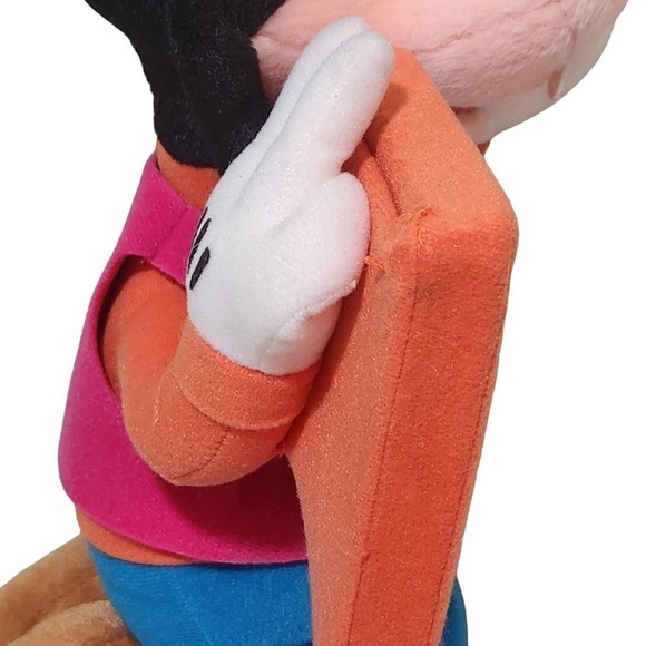 Disney Store Goofy Stuffed Animal Kneeling Goofy Plush Holding A Picture Frame - Picture 6 of 6